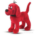 clifford the big red dog plush, big plush toys, big daddy plush